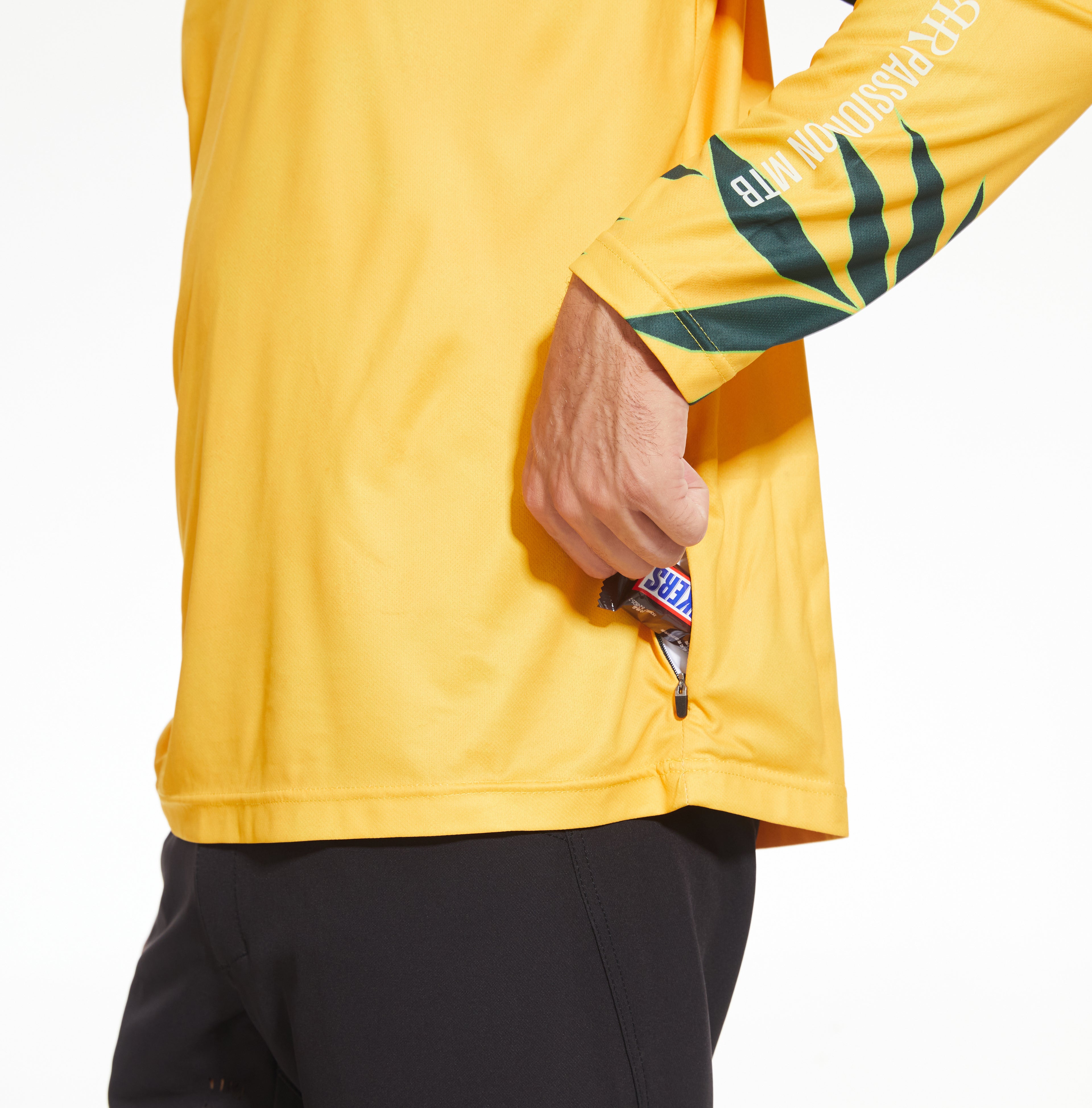 MTB Jersey Long Sleeve - Africa Leaf