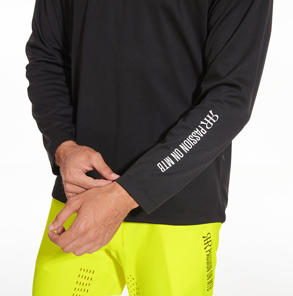 MTB Jersey Long Sleeve - Black