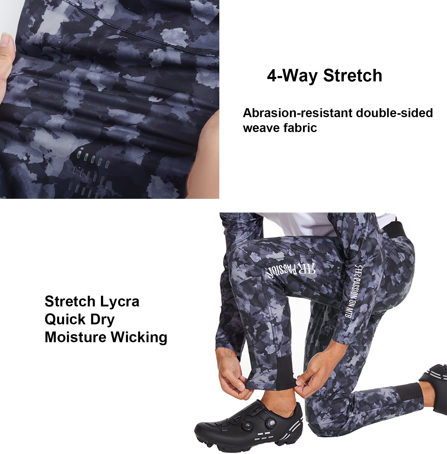 MTB-Downhill-Hose Camo