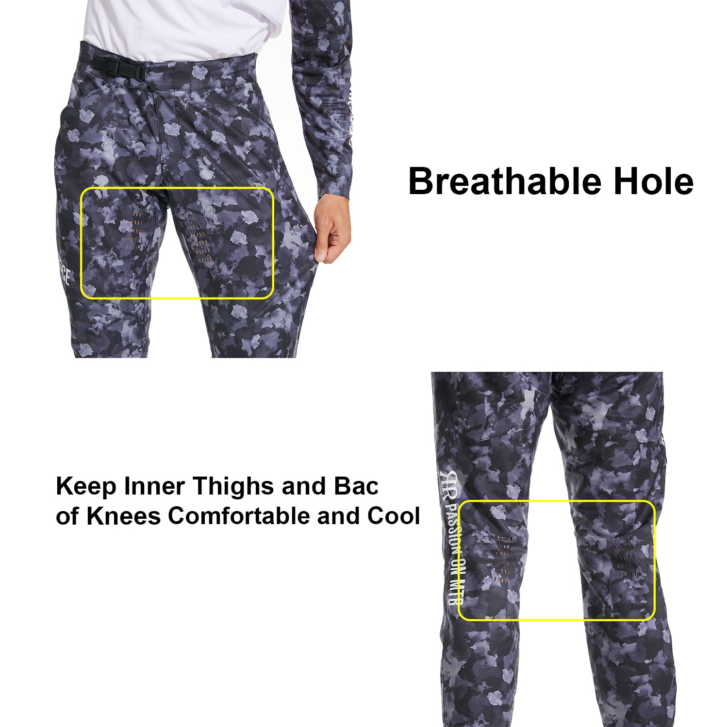 MTB Downhill Pants - Camo