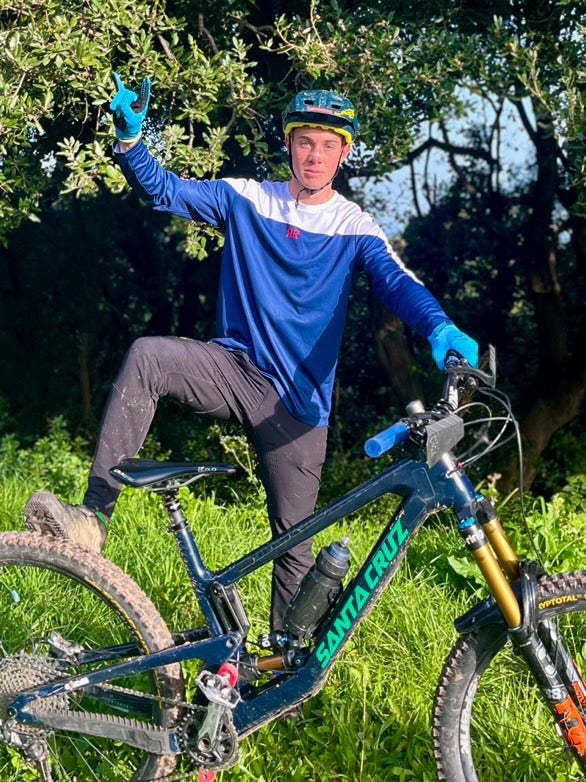 Race MTB Jersey - Blue/White