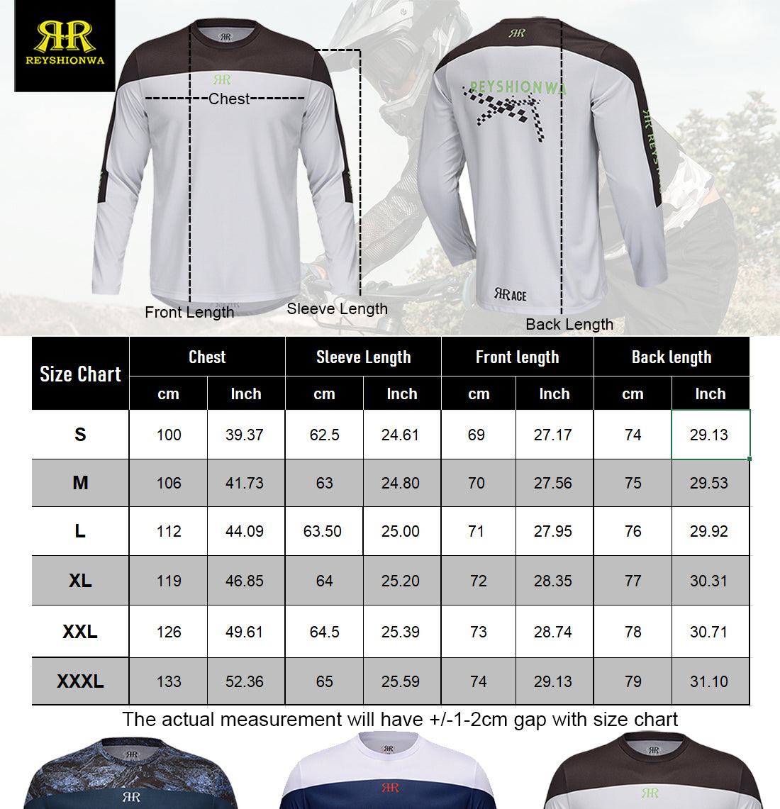 Race MTB Jersey - Black/Grey