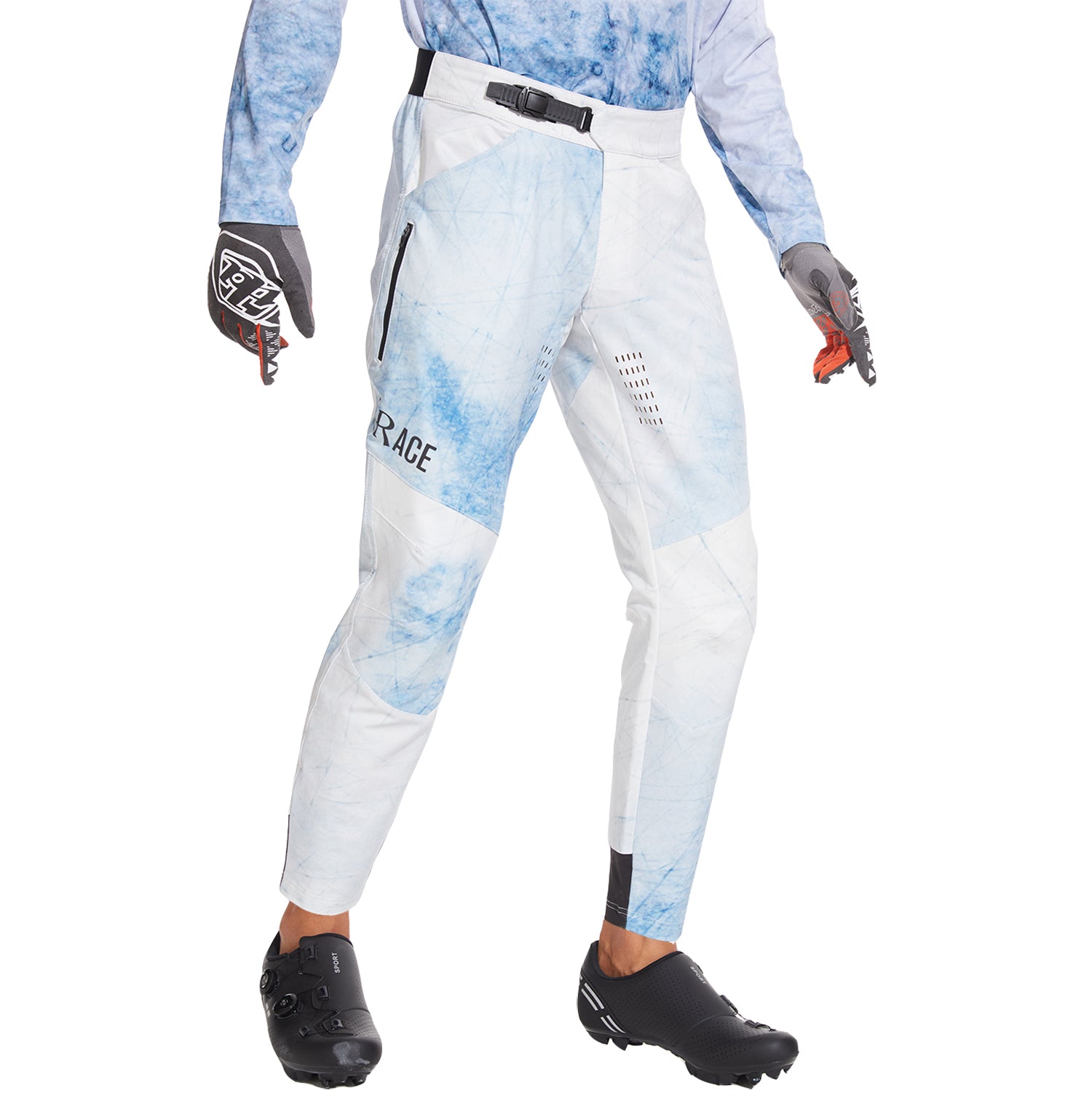 MTB Downhill Pants - Abstract Cloudy