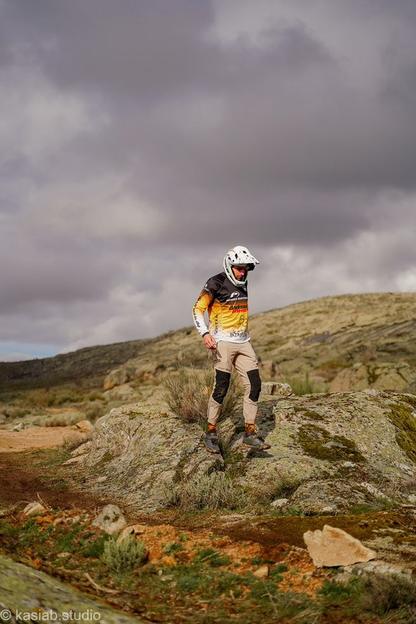 MTB-Downhill-Hose Schwarz