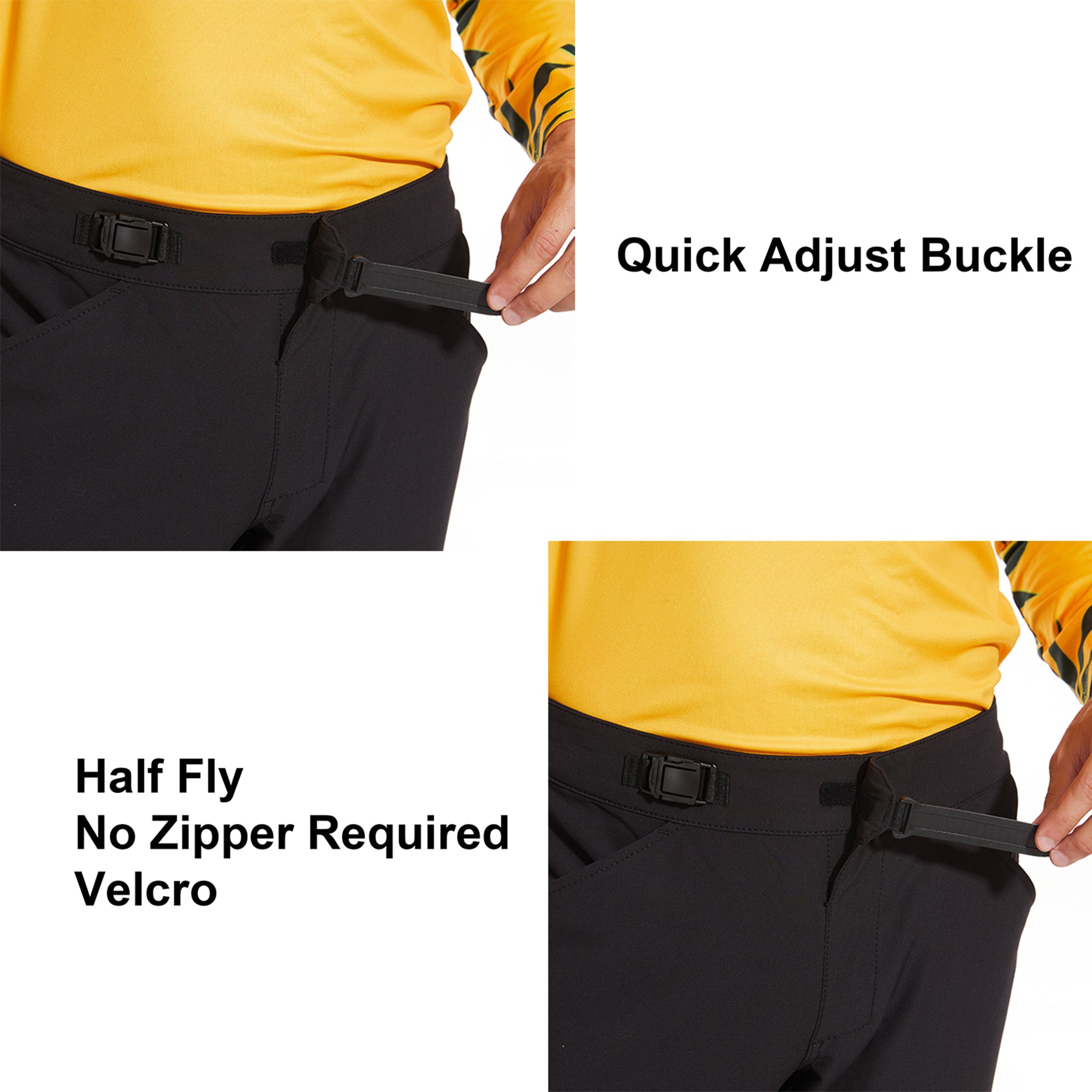 REYSHIONWA MTB Downhill Pants - Black