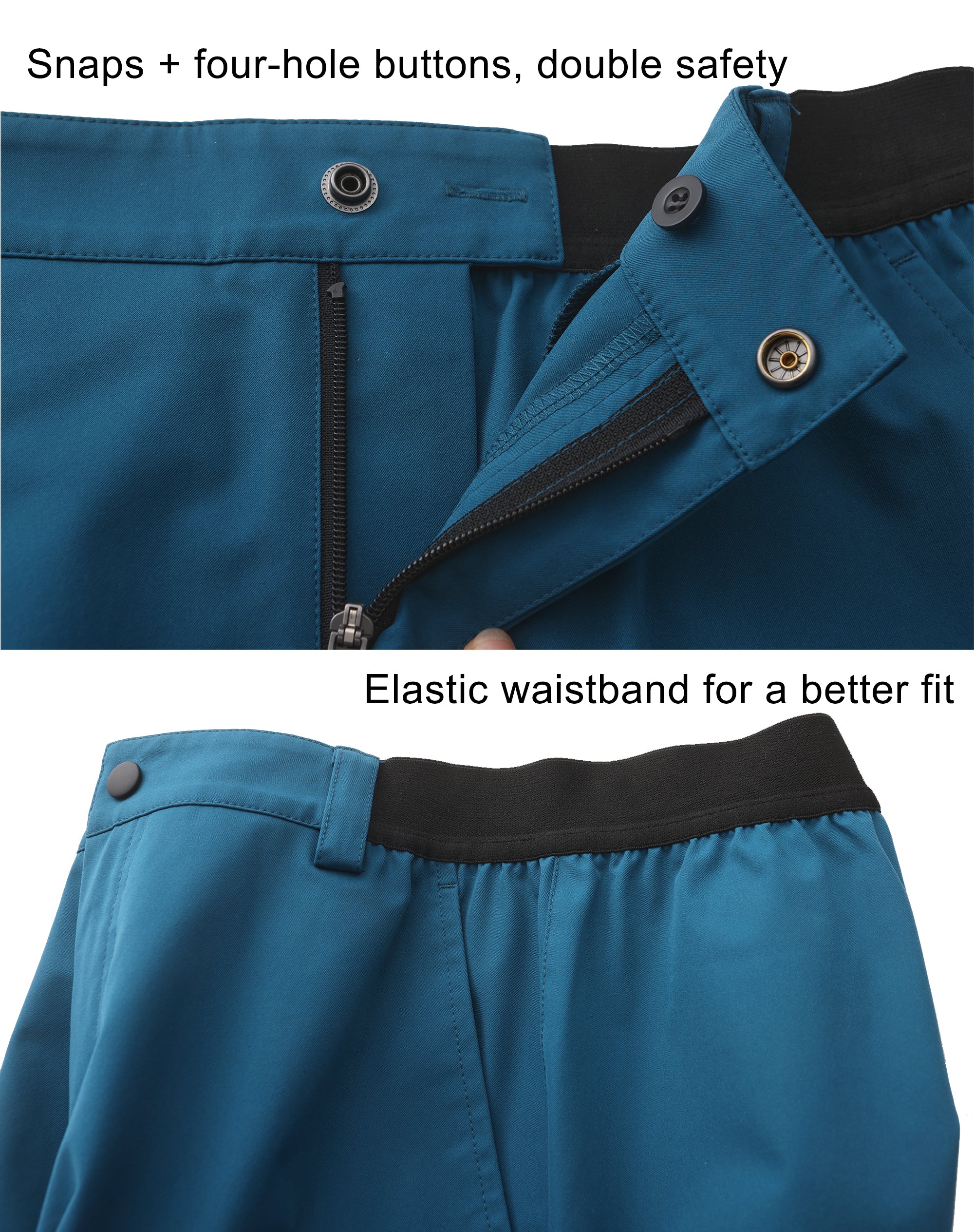 Women's Outdoor Hiking Pants - Blue