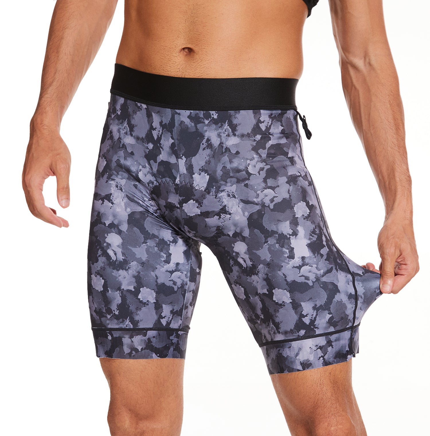 MTB Padded Cycling Shorts - Camo