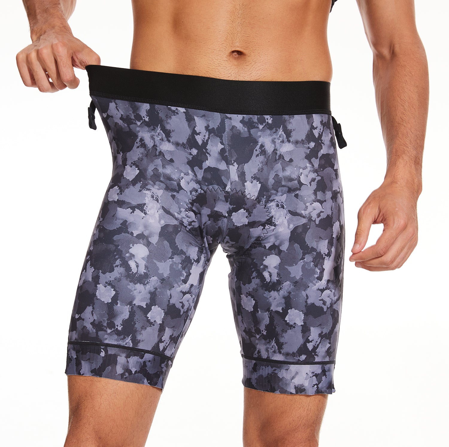 MTB Padded Cycling Shorts - Camo