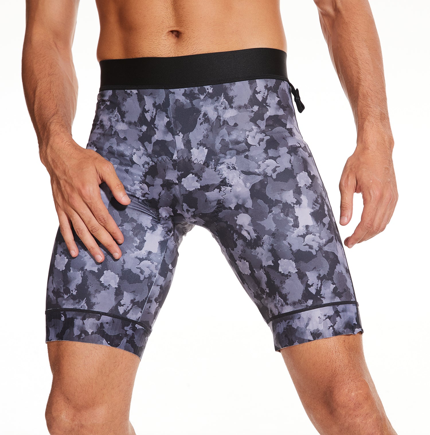 MTB Padded Cycling Shorts - Camo