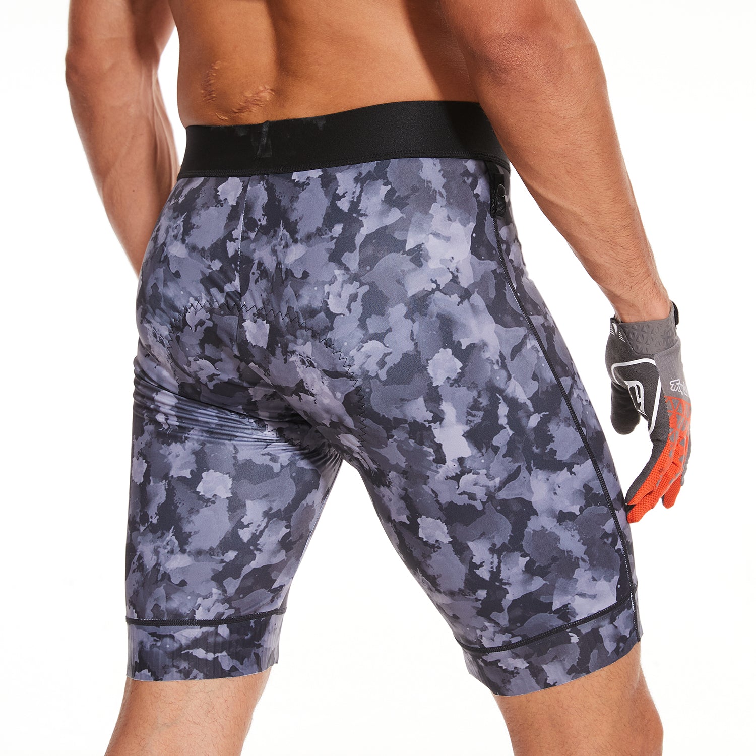 Gepolsterte MTB-Radhose in Camo