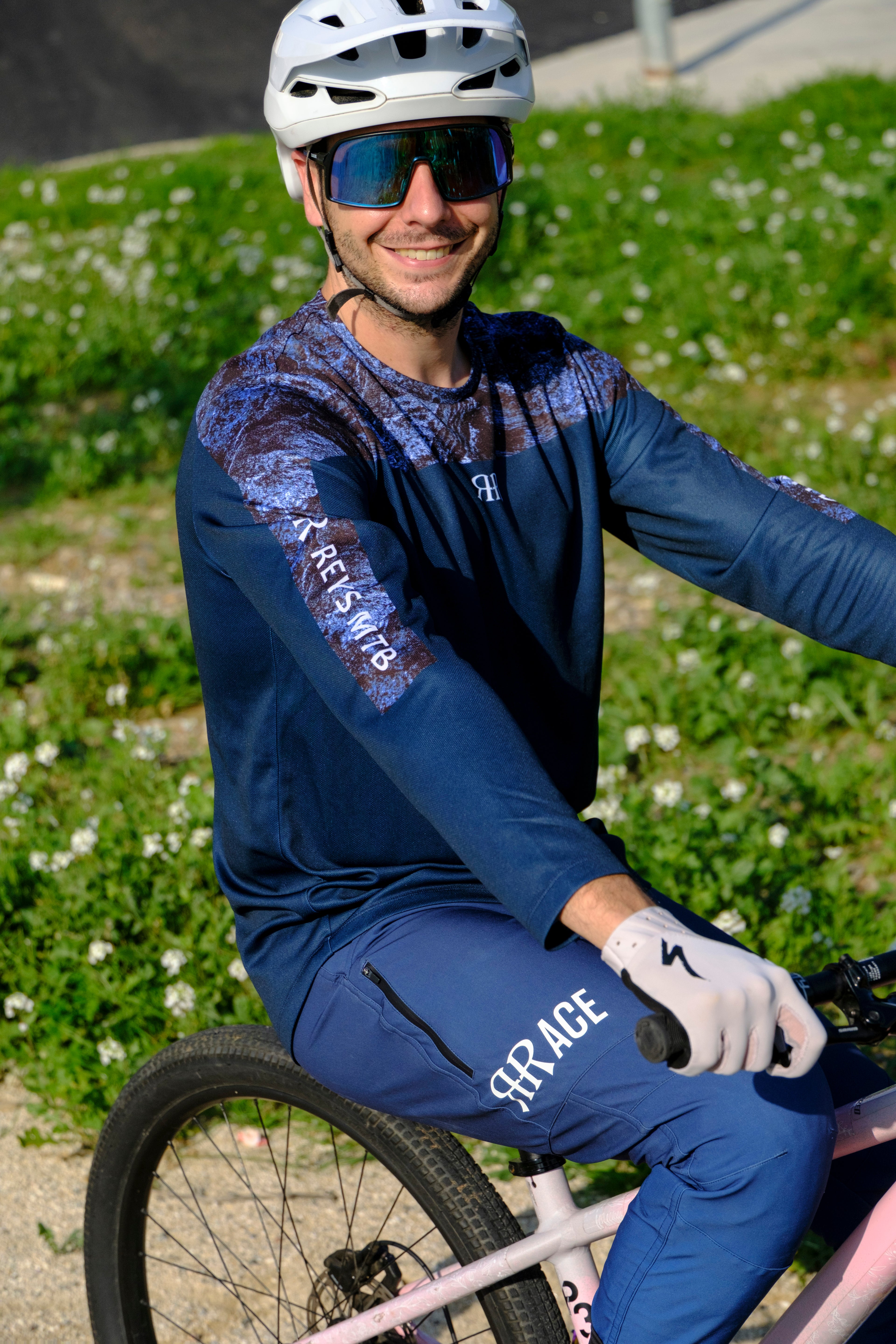 Race MTB Jersey - Dark Blue