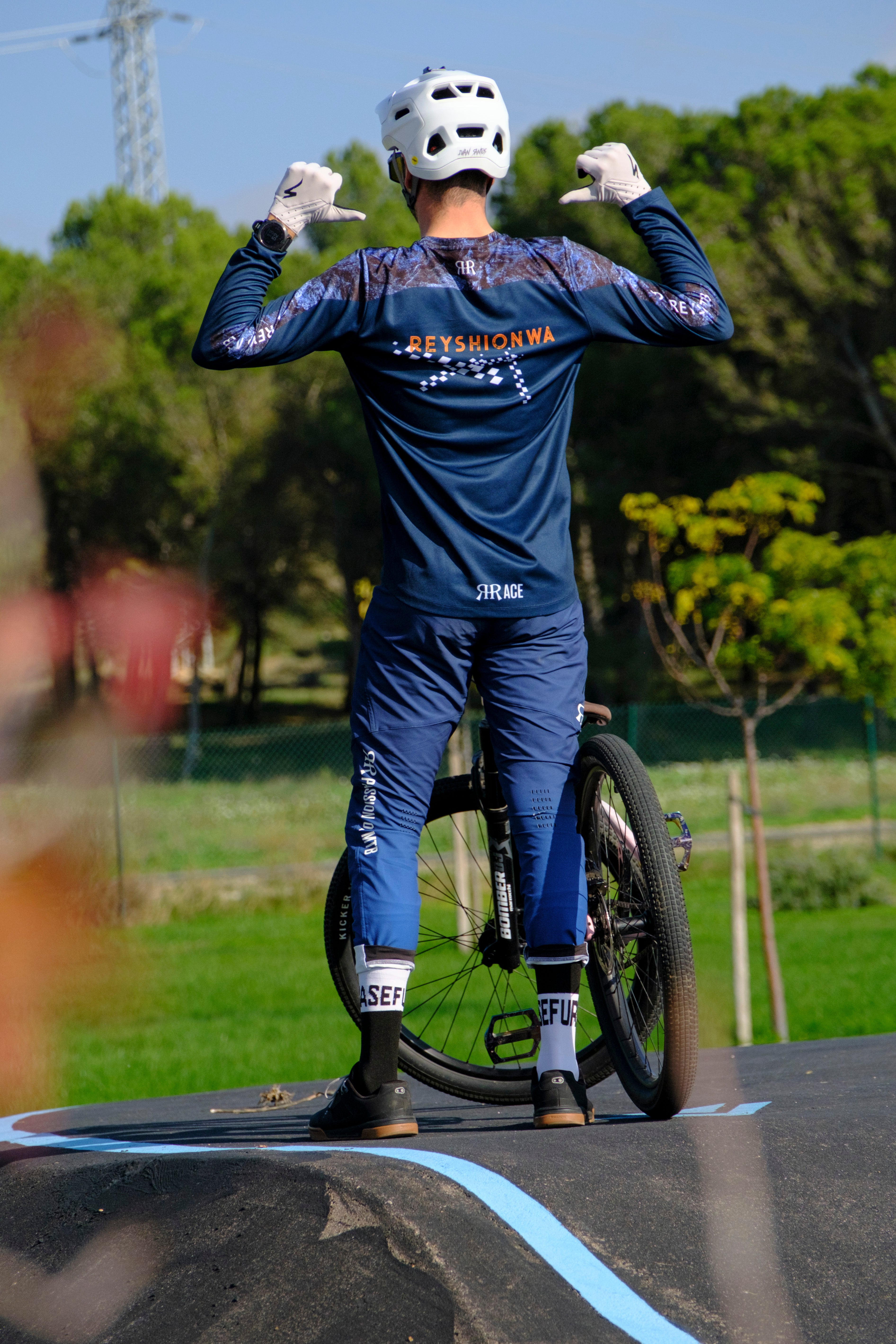 Race MTB Jersey - Dark Blue