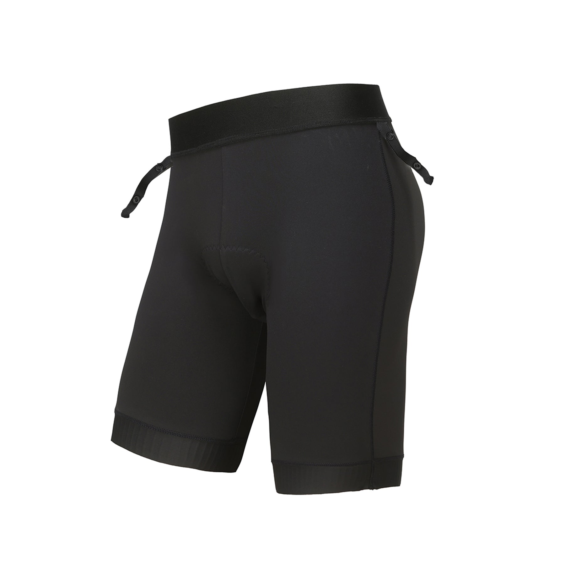 MTB Padded Cycling Shorts with Padded - Black