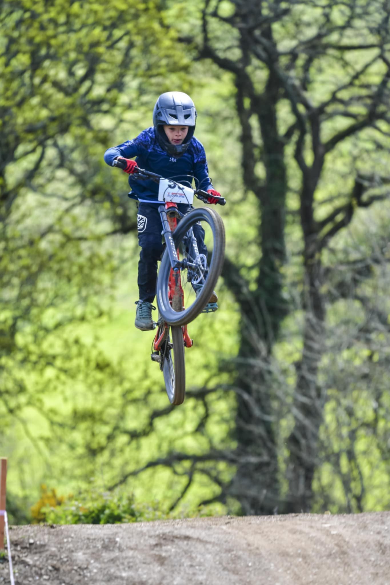 Youth Mountain Bike Jersey 8-14 | Blue