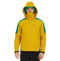 Men’s Skating Softshell Jacket Fleece Lined Windproof - Yellow
