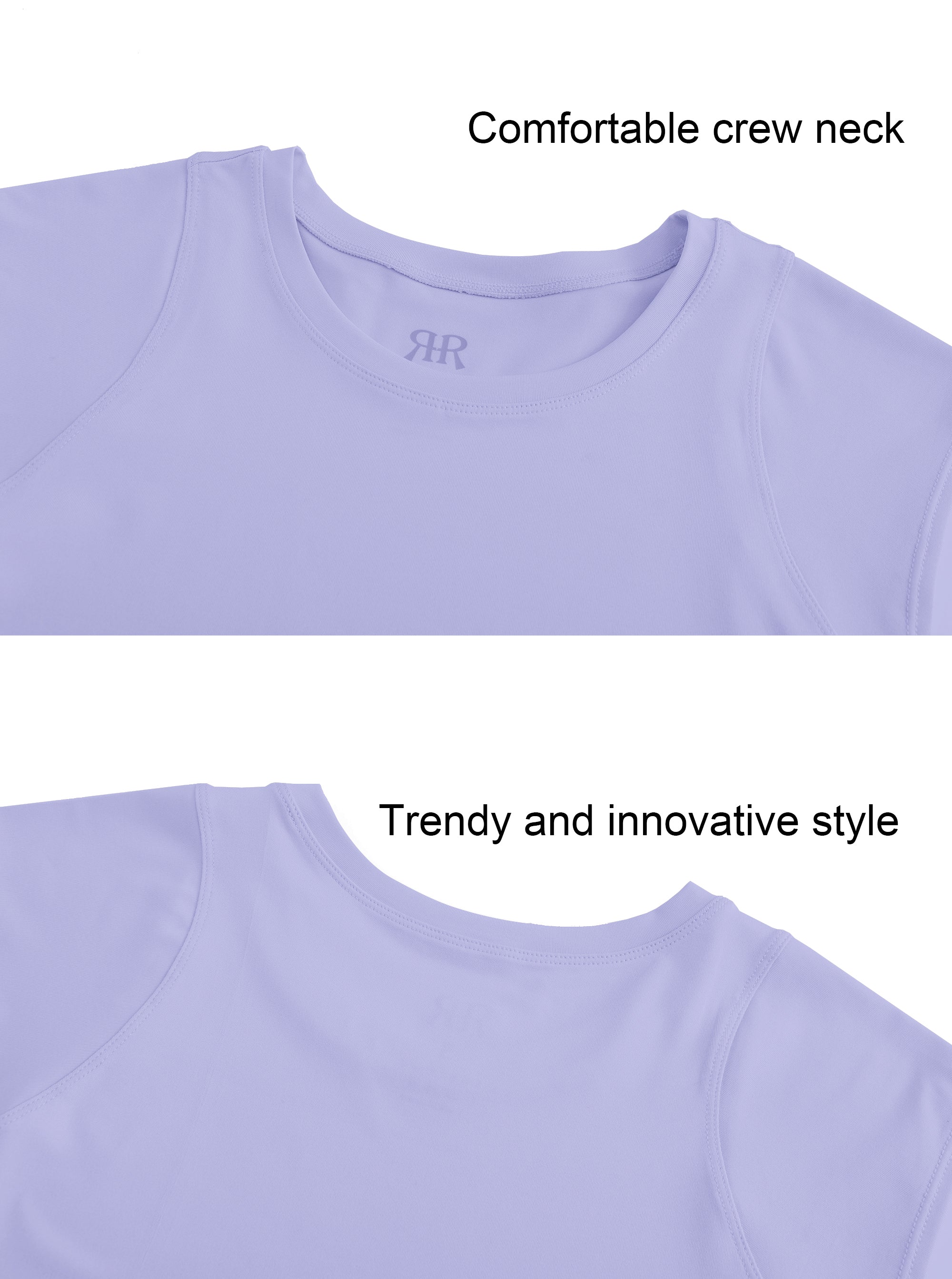 Cap Sleeve Hiking Tank Top - Purple