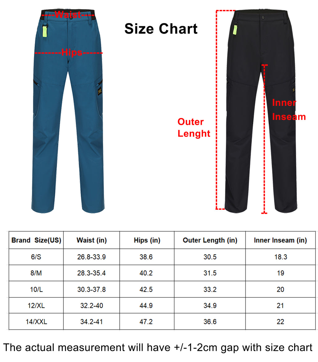 Women's Outdoor Hiking Pants - Blue