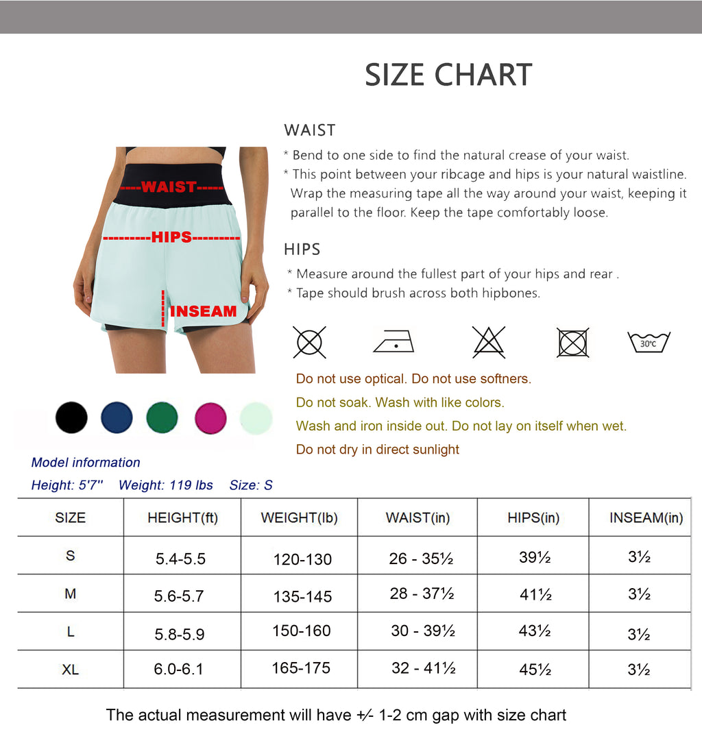 Integrierte Laufshorts für Damen 