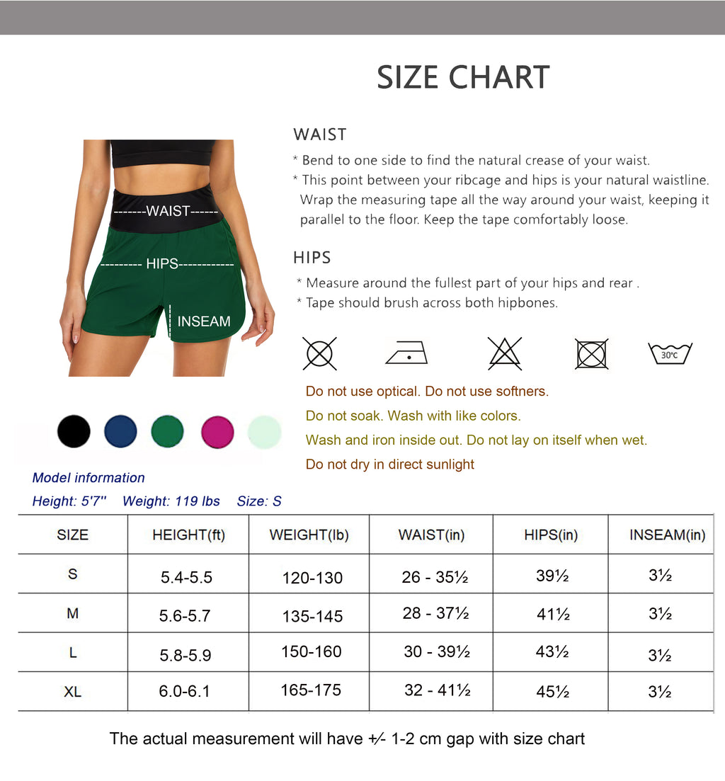 Integrierte Laufshorts für Damen 