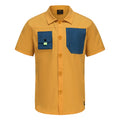 Outdoor Hiking Shirt Short Sleeve - Yellow