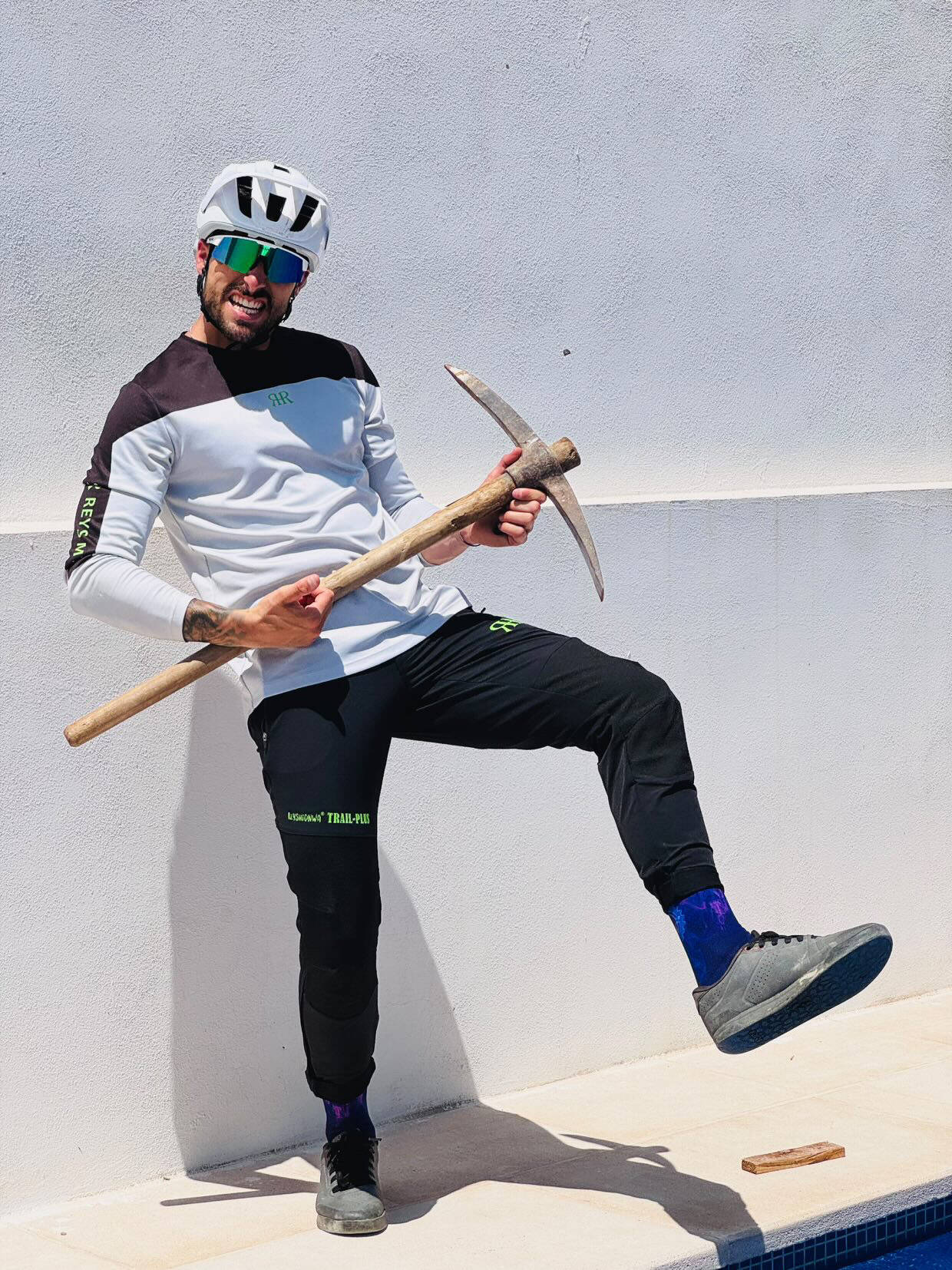 Race MTB Jersey - Black/Grey