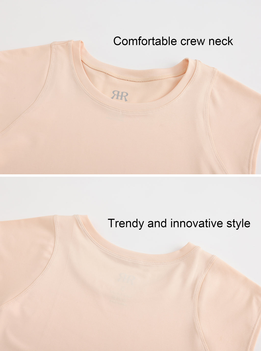 Cap Sleeve Hiking Tank Top - Pink