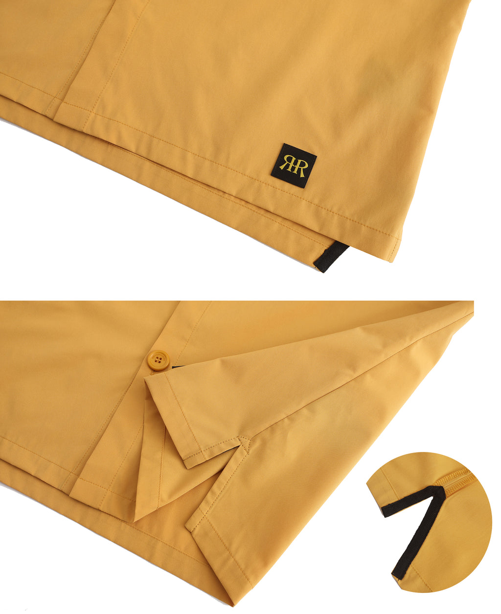 Outdoor Hiking Shirt Short Sleeve - Yellow