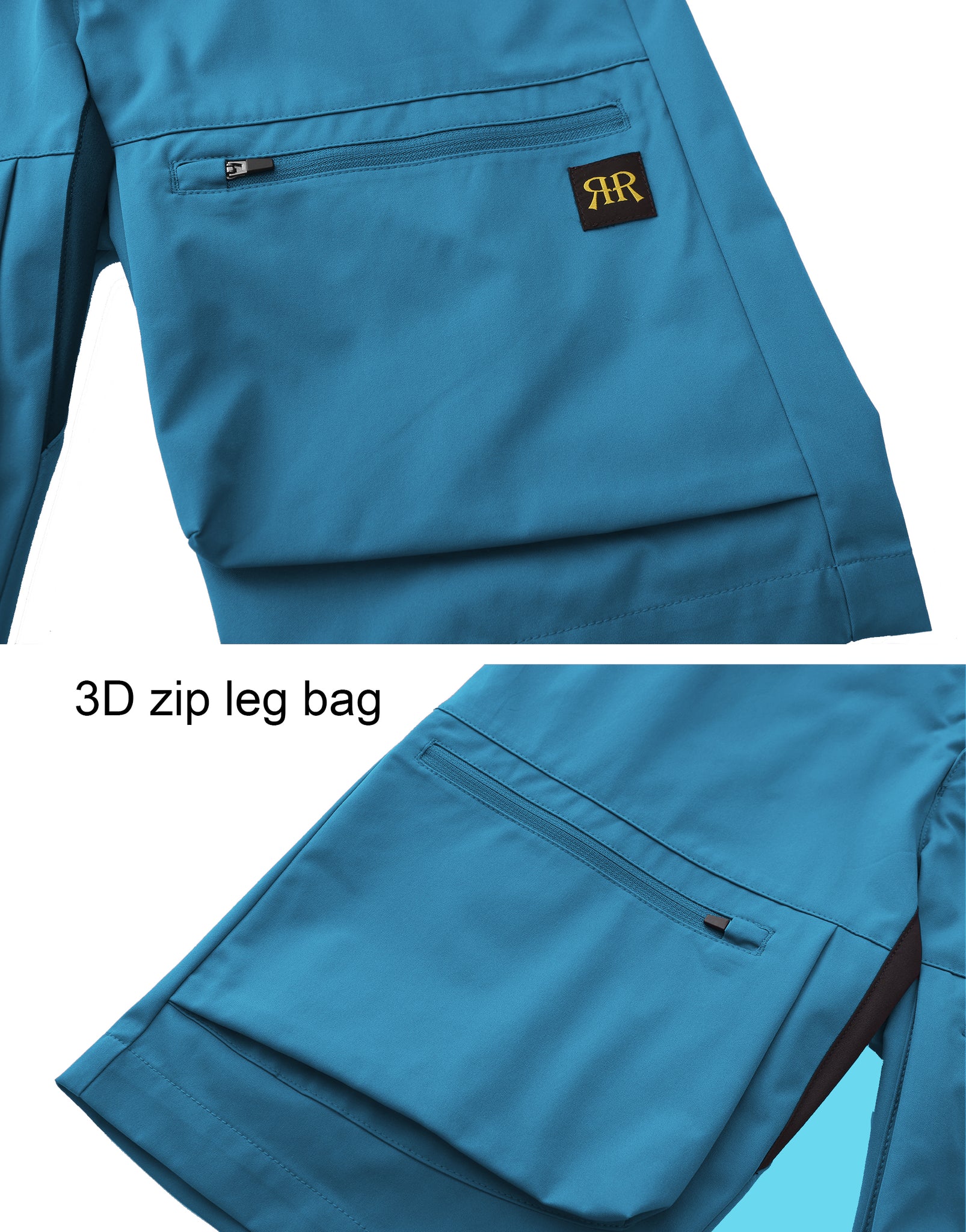 Women's Hiking Cargo Shorts - Blue