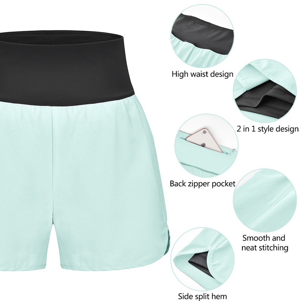 Integrierte Laufshorts für Damen 