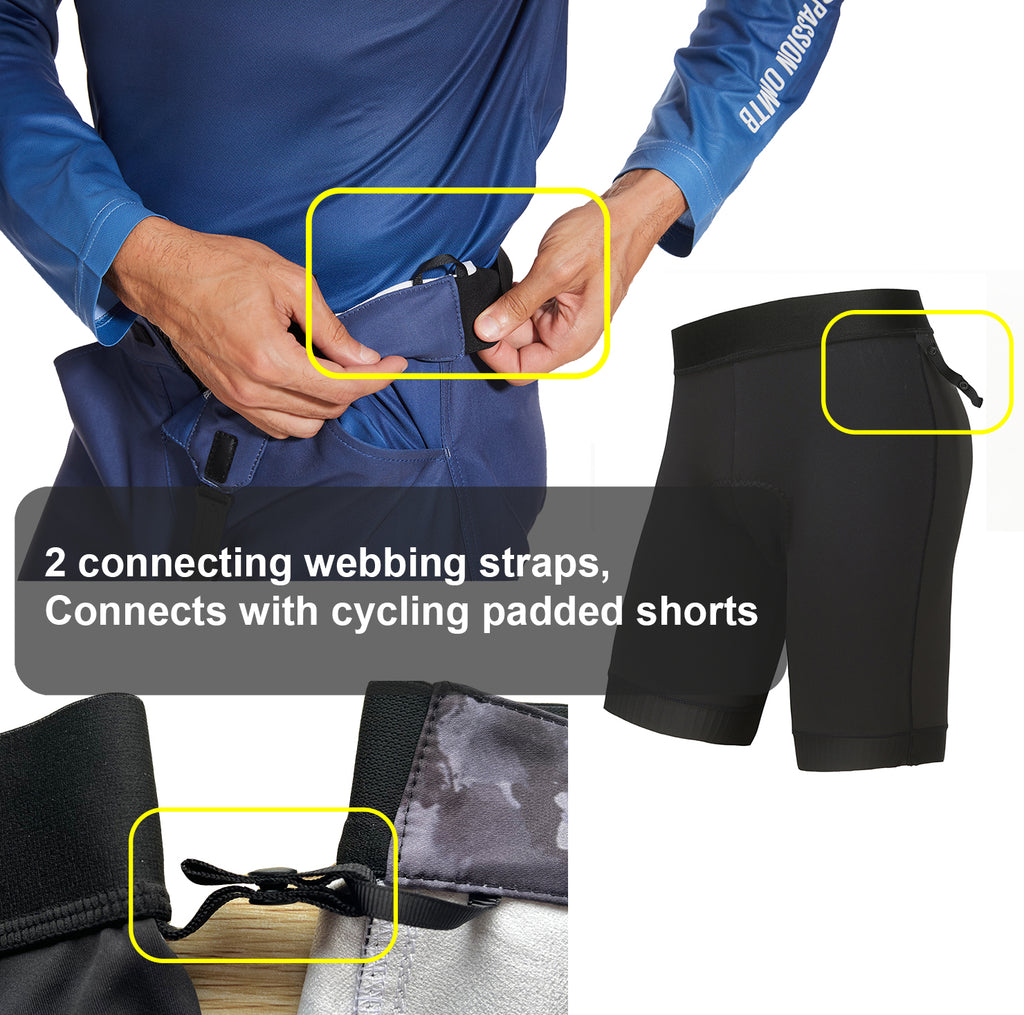 MTB Downhill Pants - Gradient Blue