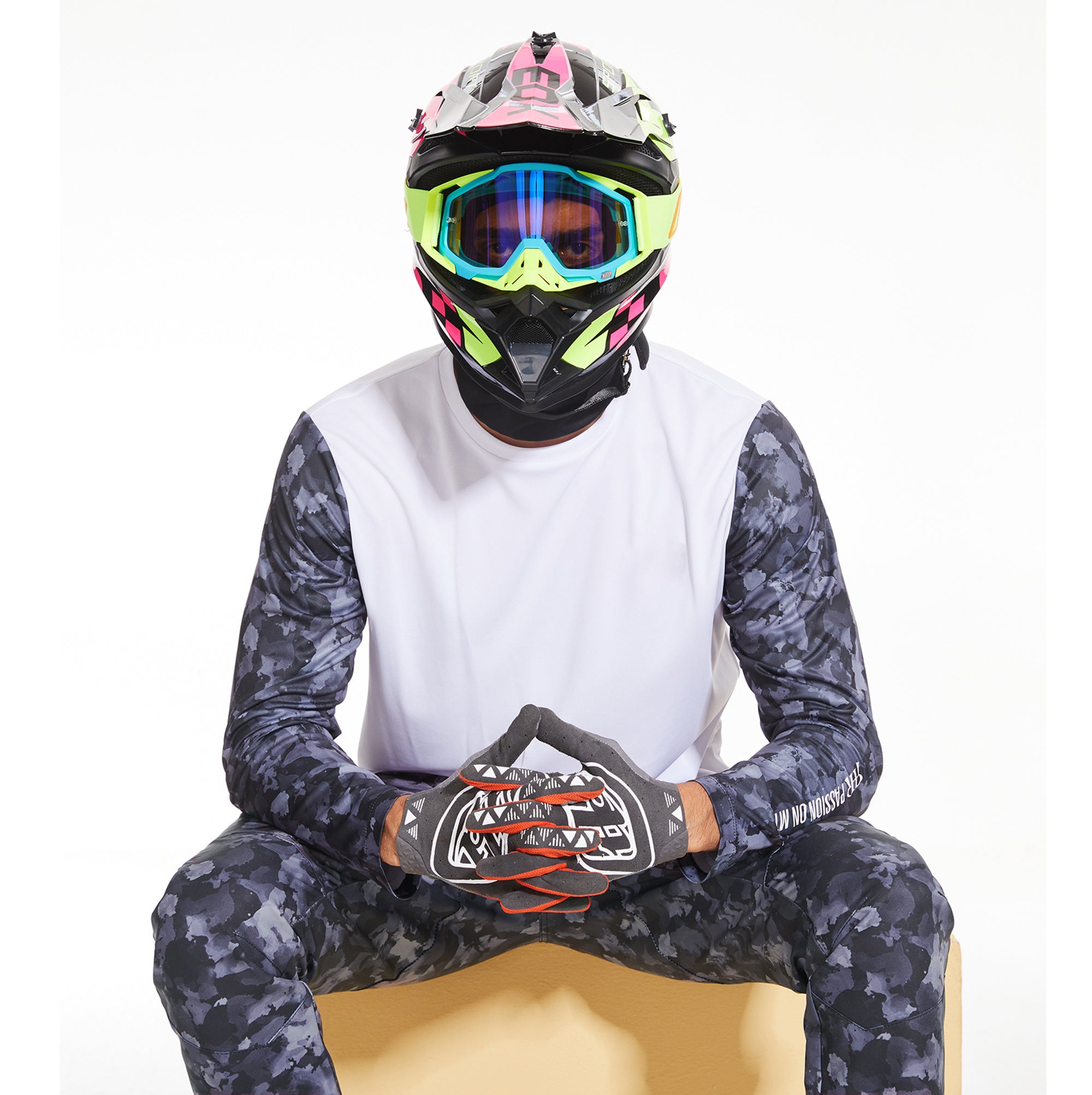 MTB Downhill Pants and Jersey - Camo