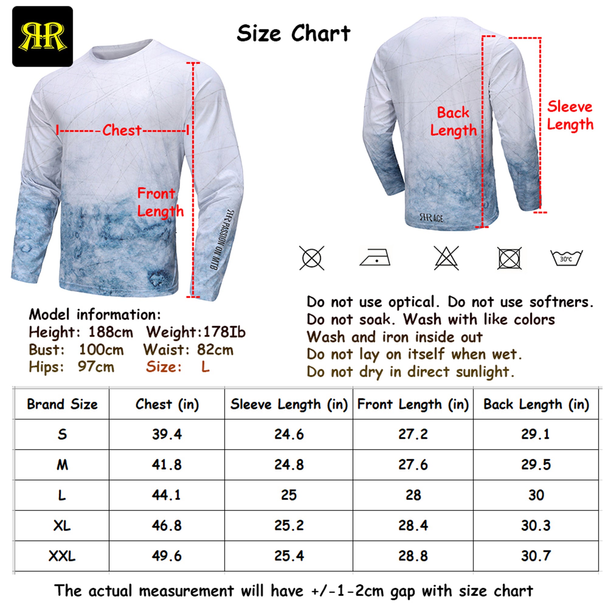 MTB Downhill Pants and Jersey - Abstract Cloudy
