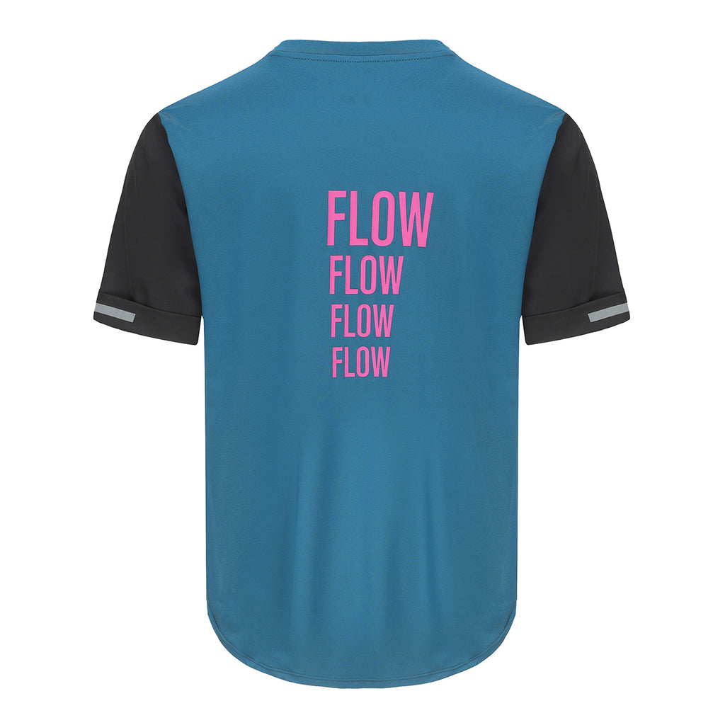 Mountain Bike Jersey Short-Sleeve - Blue