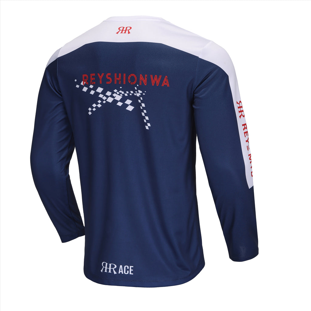 Race MTB Jersey - Blue/White