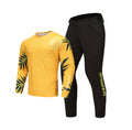 MTB Downhill Pants and Jersey - Black