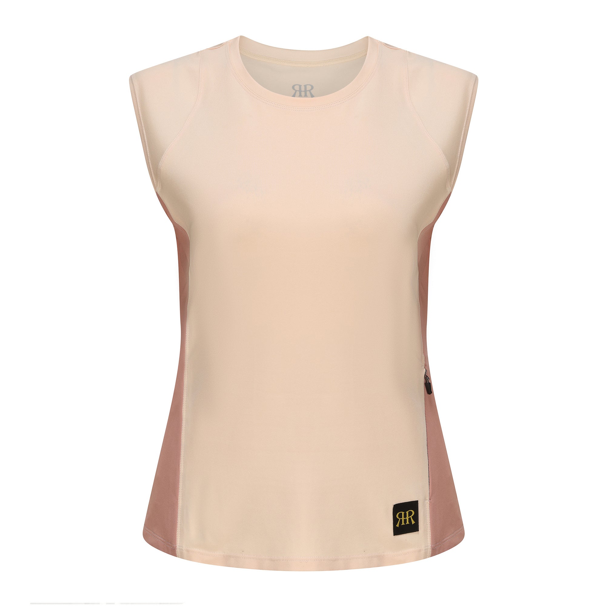 Cap Sleeve Hiking Tank Top - Pink